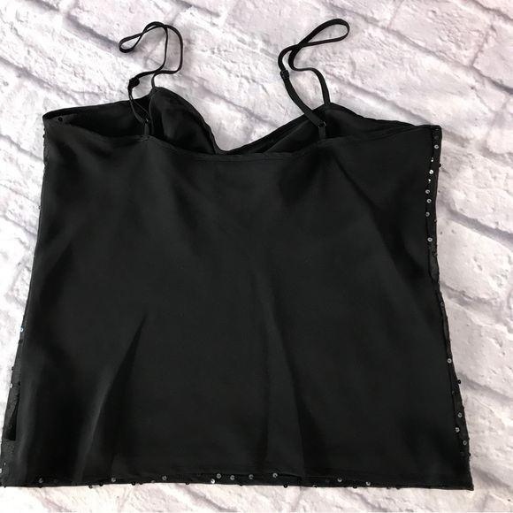 Starry Night Sparkly Sequin Camisole NWOT - Picture 5 of 9